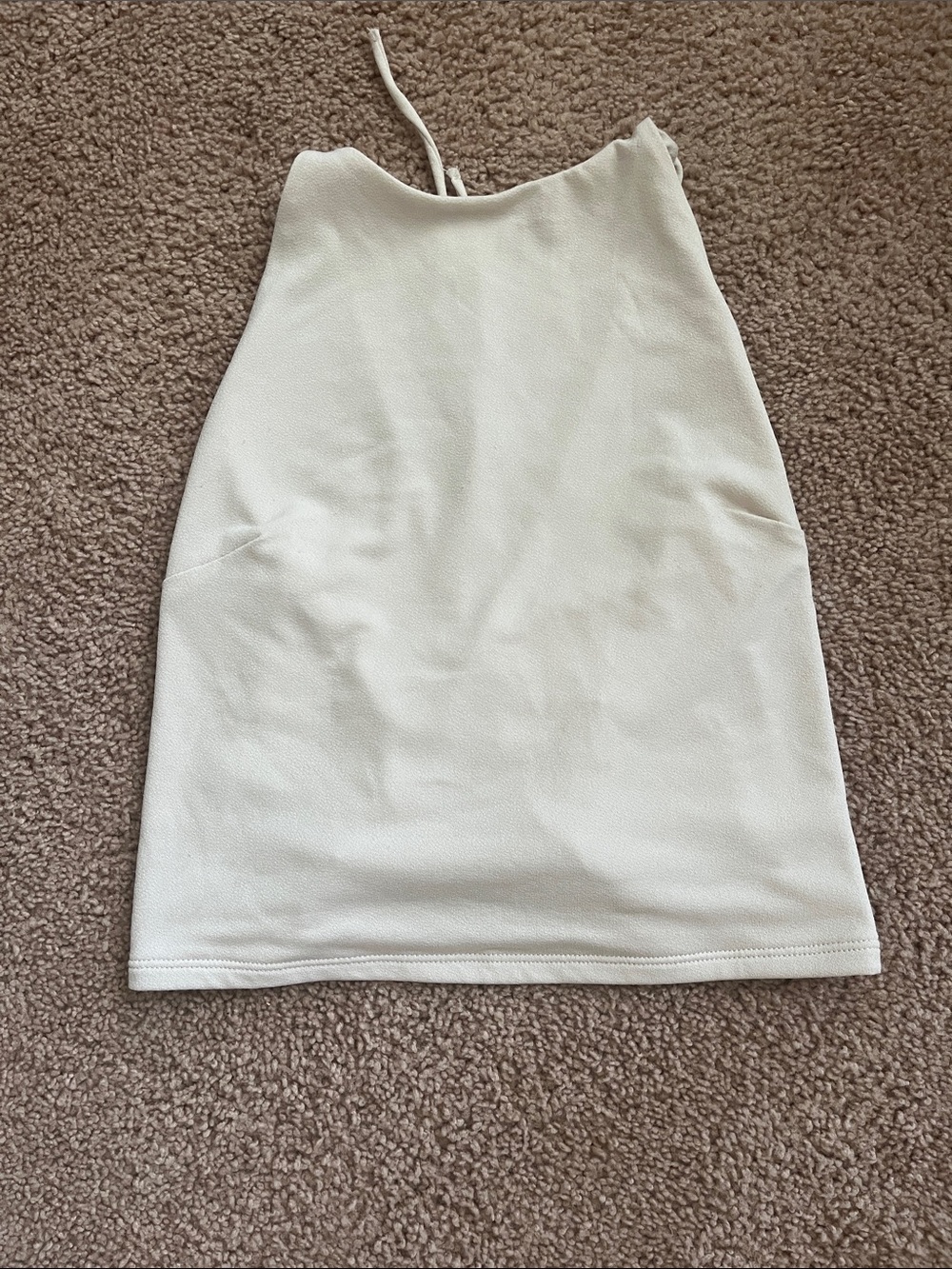H&M Cream Halter Tank Top